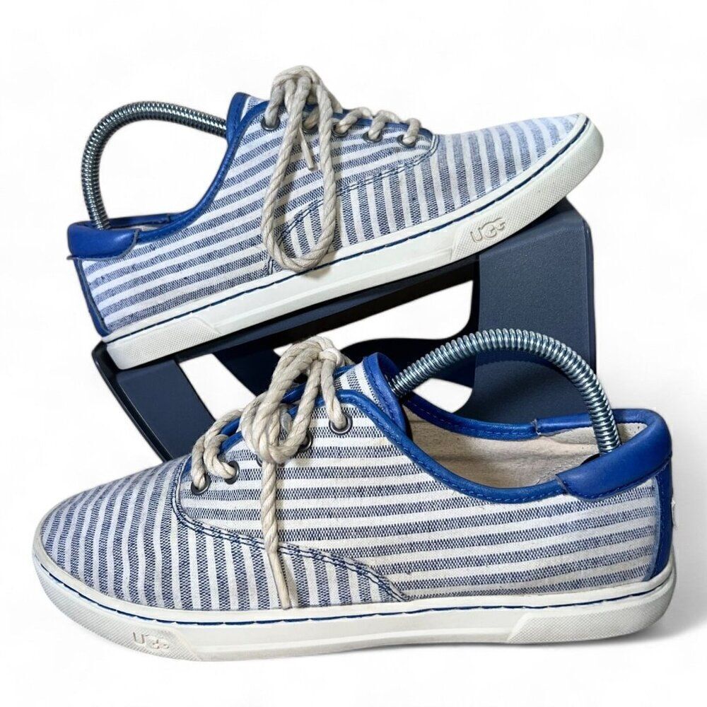 UGG Eyan II Blue Stripe‎ Casual Sneakers 1007570 Women's 8